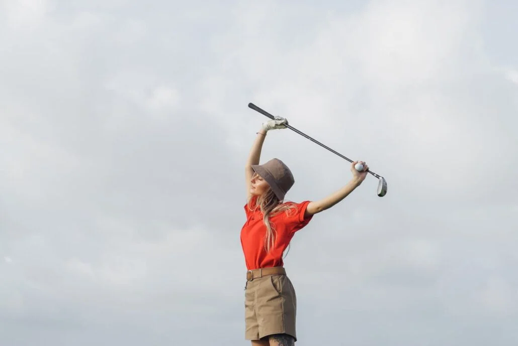 equipamiento de golf para mujer